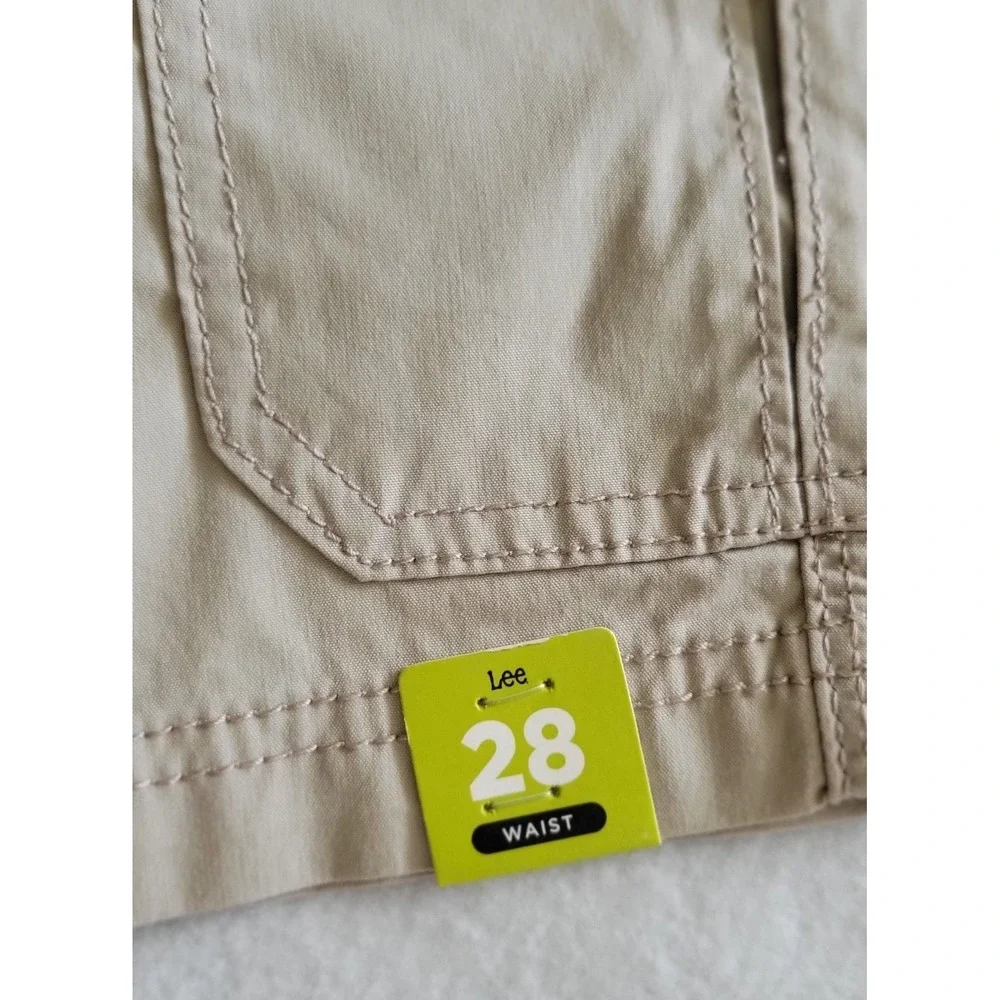 Lee‎ Extreme Motion Cargo Shorts 28 Flex Waistband Performance Stretch New NWT